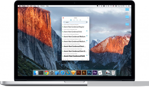 RightFont for mac