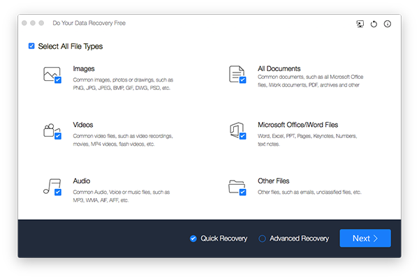 Do Your Data Recovery for Mac
