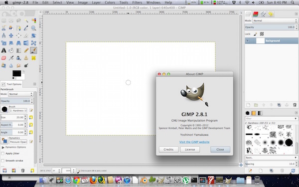 gimp for mac