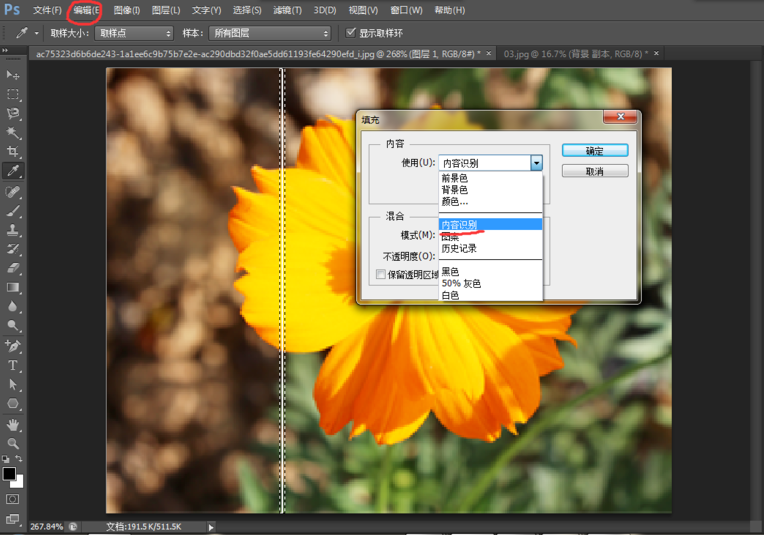 PS实用教程：怎么用内容识别工具来修复图片？