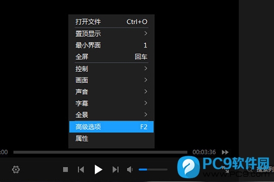 高级选项