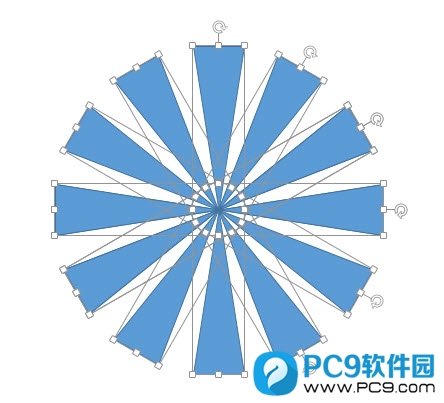 旋转后图形