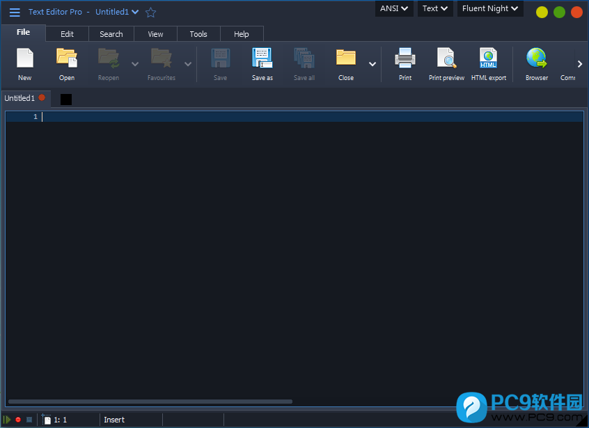Text Editor Pro