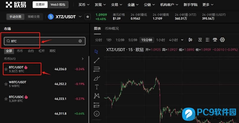 BTC